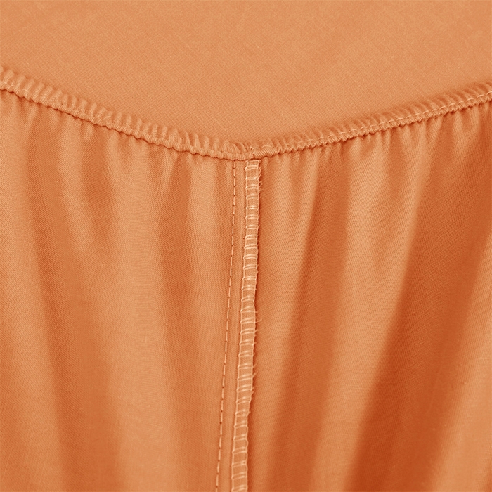 91家纺网 家纺一手货源 找家纺 优尚家纺 2025新款全棉纯棉磨毛床笠系列 洋甘桔