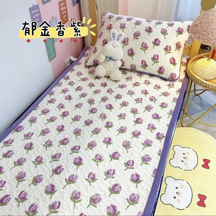 91家纺网 家纺一手货源 找家纺 （总）赫梵茜 2024新款90✖200学生牛奶绒床盖