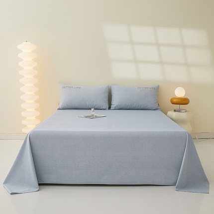 91家纺网 家纺一手货源 找家纺 （总）七仙女家纺 2025新款全棉生态磨毛-前程似锦系列-单床单