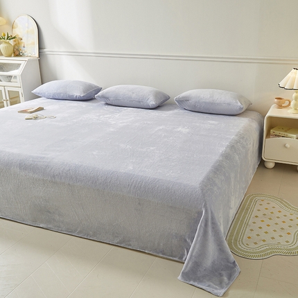 91家纺网 家纺一手货源 找家纺 （总）七仙女家纺 2025新款A类230g高克重牛奶绒大炕单