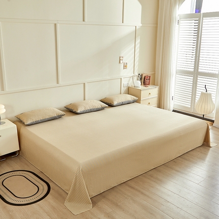 91家纺网 家纺一手货源 找家纺 七仙女家纺 2025新款全棉生态磨毛-前程似锦系列-大炕单 法式风