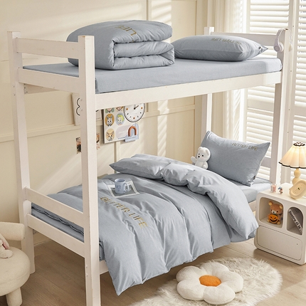 91家纺网 家纺一手货源 找家纺 （总）七仙女家纺 2025新款全棉生态磨毛-前程似锦系列-学生三件套