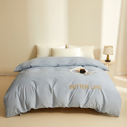 91家纺网 家纺一手货源 找家纺 （总）七仙女家纺 2025新款全棉生态磨毛-前程似锦系列-单被套