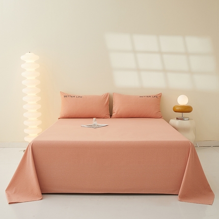 91家纺网 家纺一手货源 找家纺 （总）七仙女家纺 2025新款全棉生态磨毛-前程似锦系列-单床单