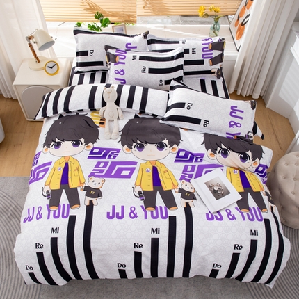 乐居坊 2024新款亲肤棉美棉芦荟棉四件套新花型（8月）  JJ 20