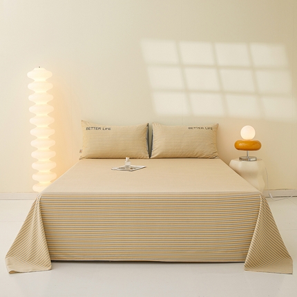 91家纺网 家纺一手货源 找家纺 （总）七仙女家纺 2025新款全棉生态磨毛-前程似锦系列-单床单