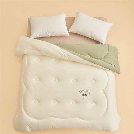 91家纺网 家纺一手货源 找家纺 （总）2024新款b类针织德绒猫猫大豆冬被被子被芯