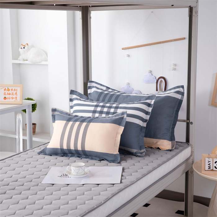 91家纺网 家纺一手货源 找家纺 凌云家纺 2025新款A类全棉拉链式枕套 品质生活