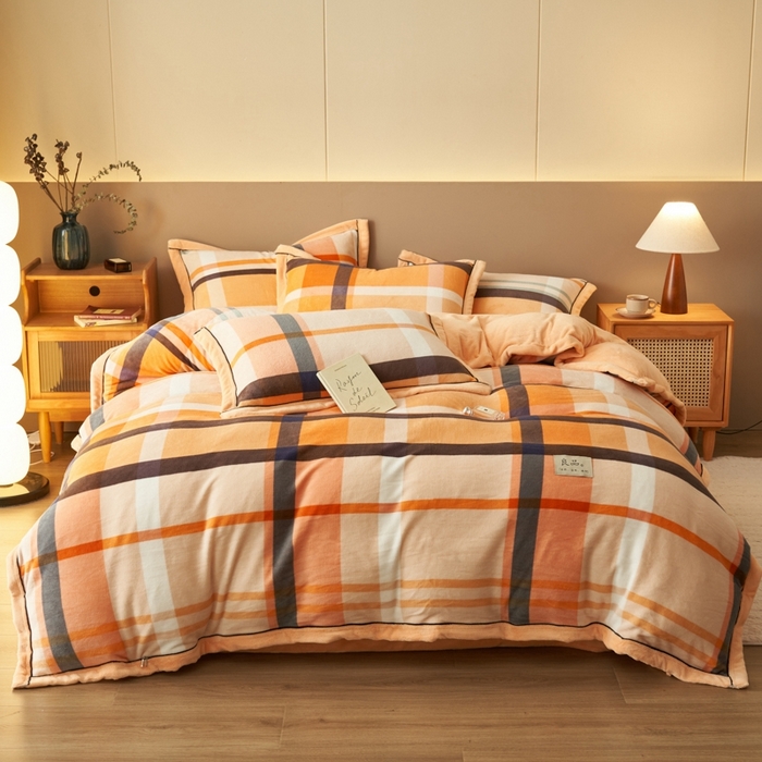 91家纺网 家纺一手货源 找家纺 2024新款无印风牛奶绒宽边可拆洗冬被被子被芯 无印风可拆洗冬被-爱玛格