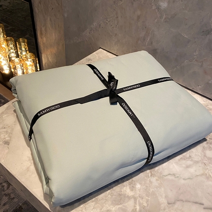 91家纺网 家纺一手货源 找家纺 （总）三味舒屋 2024秋冬美拉德色系50s全棉磨毛四件套-叠拍