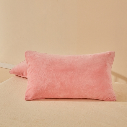 91家纺网 家纺一手货源 找家纺 （总）七仙女家纺 2025新款A类230g高克重牛奶绒单品枕套