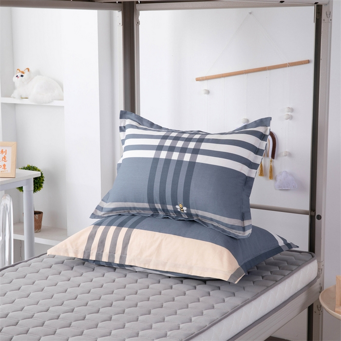 91家纺网 家纺一手货源 找家纺 凌云家纺 2025新款A类全棉拉链式枕套 品质生活