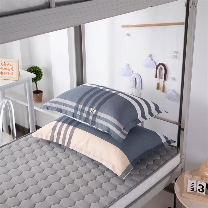 91家纺网 家纺一手货源 找家纺 凌云家纺 2025新款A类全棉拉链式枕套 品质生活