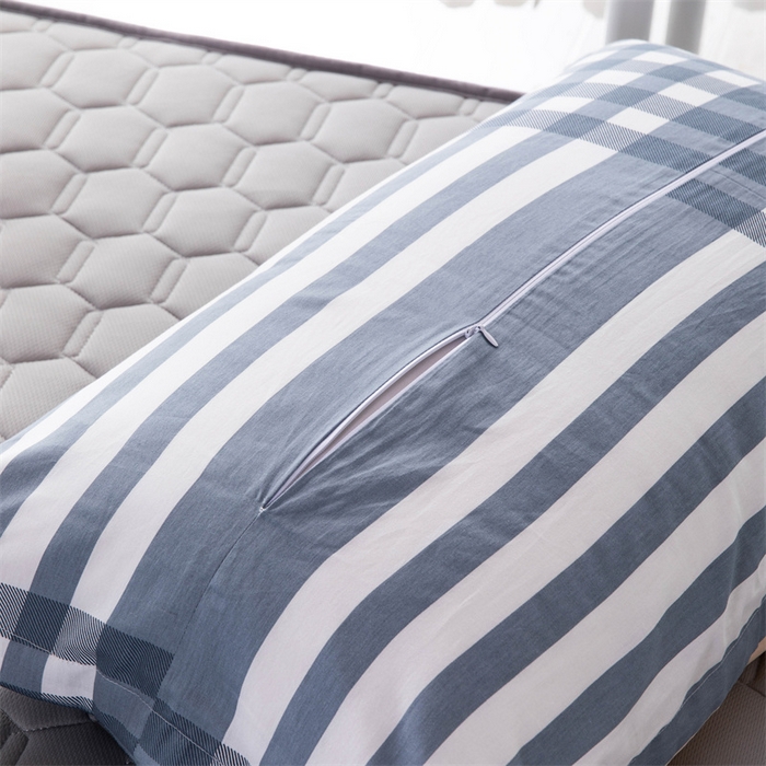 91家纺网 家纺一手货源 找家纺 凌云家纺 2025新款A类全棉拉链式枕套 品质生活