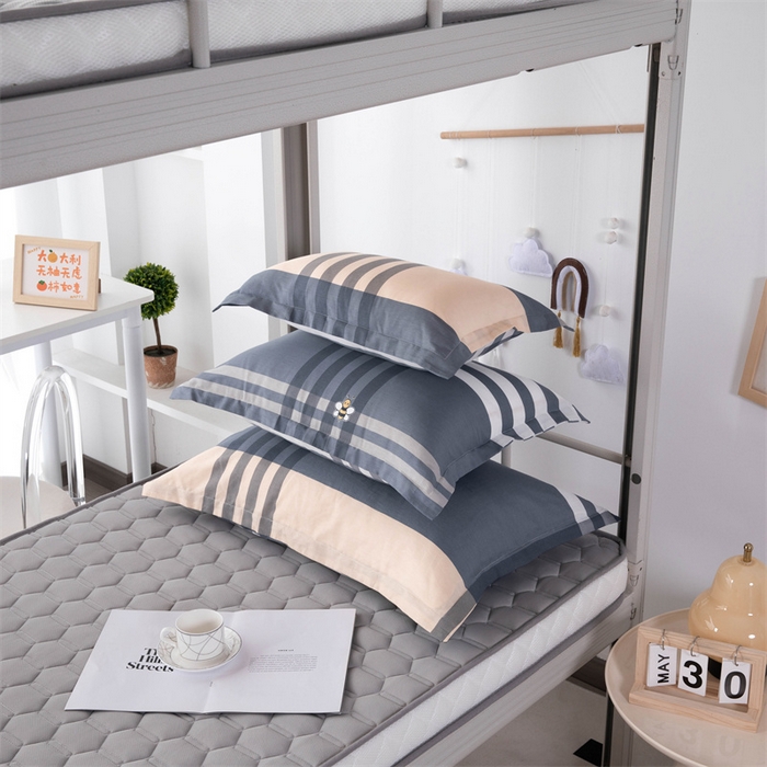 91家纺网 家纺一手货源 找家纺 凌云家纺 2025新款A类全棉拉链式枕套 品质生活