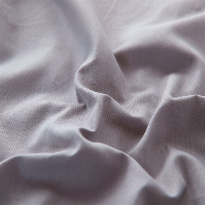 91家纺网 家纺一手货源 找家纺 凌云家纺 2025新款A类全棉拉链式枕套 简约灰