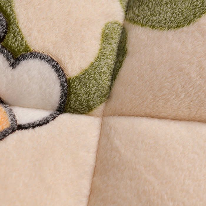 91家纺网 家纺一手货源 找家纺 南北家居 2024新款AB版雪花绒羊羔绒冬被被子被芯 萌宠乐园