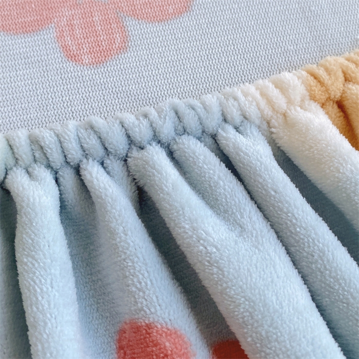 91家纺网 家纺一手货源 找家纺 凯儿家纺  2024新款加厚高克重印花系列单床笠 彩韵花香