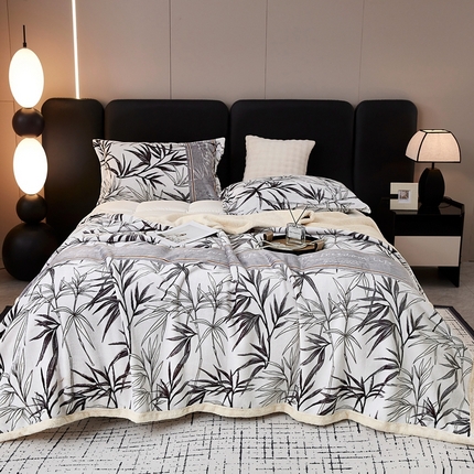 91家纺网 家纺一手货源 找家纺 （总）坦客毯业 2025新款欧棉绒双面加厚绒毯盖毯毛毯