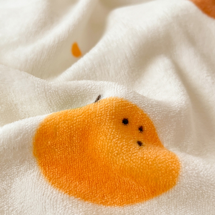 91家纺网 家纺一手货源 找家纺 2024新款200g加厚防静电牛奶绒小清新四件套 绒-吉利小豚鼠