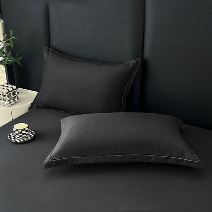 91家纺网 家纺一手货源 找家纺 （总）馨乐家纺 2025新款纯色舒适亲肤棉单品枕套系列