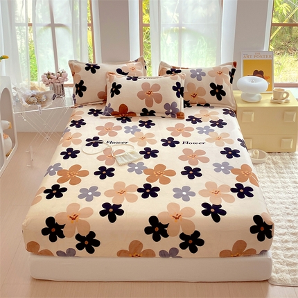 91家纺网 家纺一手货源 找家纺 （总）凯儿家纺  2025新款A类加厚高克重印花系列单床笠