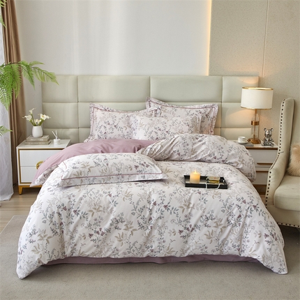 91家纺网 家纺一手货源 找家纺 （总）品乐家纺 2024新款32支全棉超柔生态磨毛四件套