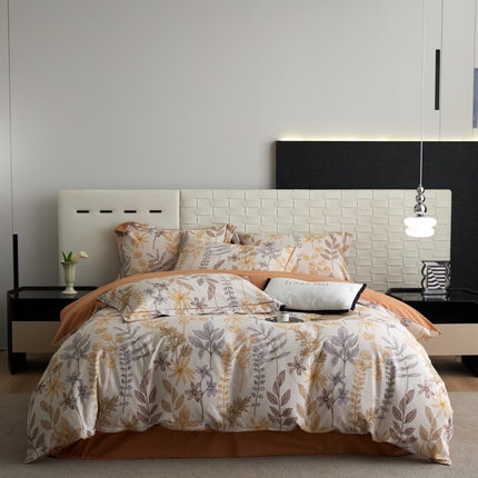 91家纺网 家纺一手货源 找家纺 （总）2025新款全棉加厚生态磨毛印花四件套-基础款