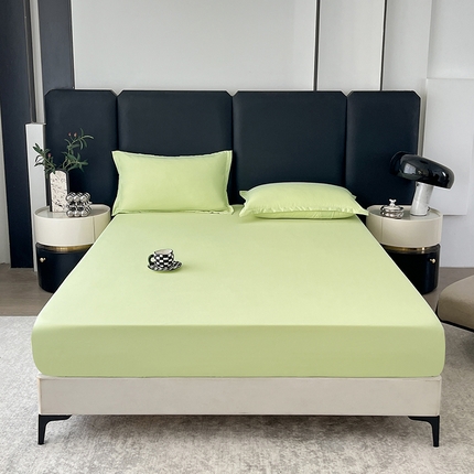 91家纺网 家纺一手货源 找家纺 （总）馨乐家纺 2025新款纯色舒适亲肤棉单床笠系列