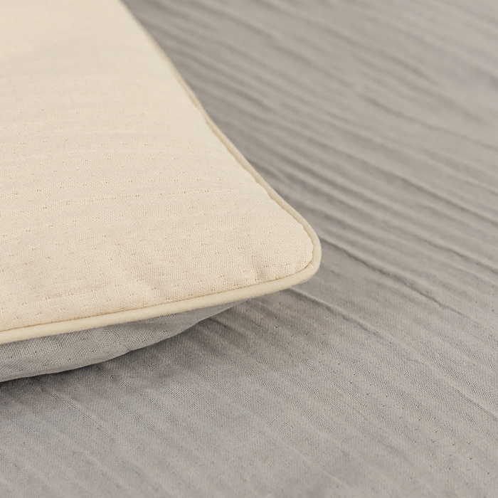 91家纺网 家纺一手货源 找家纺 欧雅搁家纺 直播爆款A类双层皱皱纱保暖抗菌大豆被冬被春秋被芯空调被子  有氧双层纱-暖灰拼卡其