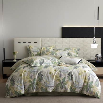 91家纺网 家纺一手货源 找家纺 （总）2025新款全棉加厚生态磨毛印花四件套-基础款