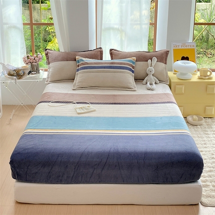 91家纺网 家纺一手货源 找家纺 （总）凯儿家纺  2025新款A类加厚高克重印花系列单床笠