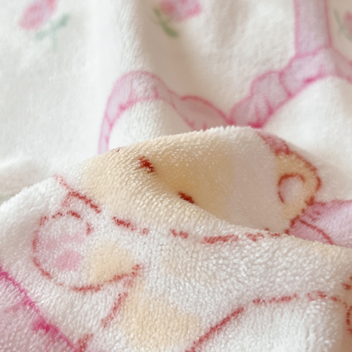 91家纺网 家纺一手货源 找家纺 2024新款200g加厚防静电牛奶绒小清新四件套 绒-公主喵