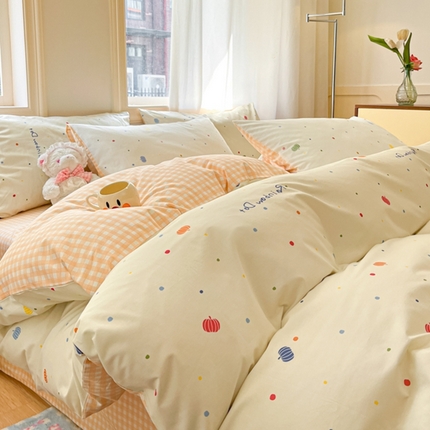 91家纺网 家纺一手货源 找家纺 （总）晨希家居 2025新款全棉卡通活性印花四件套