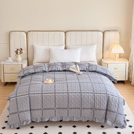 91家纺网 家纺一手货源 找家纺 （总）爱妮玖玖家纺 2024新款全棉印花夹棉被套