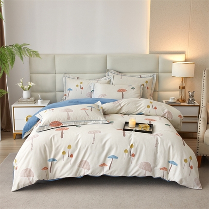 91家纺网 家纺一手货源 找家纺 （总）品乐家纺 2024新款32支全棉超柔生态磨毛四件套