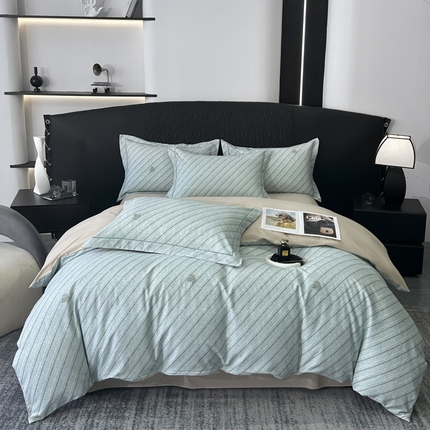 91家纺网 家纺一手货源 找家纺 （总）2025新款全棉加厚生态磨毛印花四件套-基础款