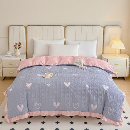 91家纺网 家纺一手货源 找家纺 （总）爱妮玖玖家纺 2024新款全棉印花夹棉被套