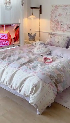 91家纺网 家纺一手货源 找家纺 （总）昔可 2024新款13070全棉四件套系列（第三批）