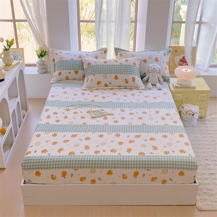 91家纺网 家纺一手货源 找家纺 （总）凯儿家纺  2025新款A类加厚高克重印花系列单床笠