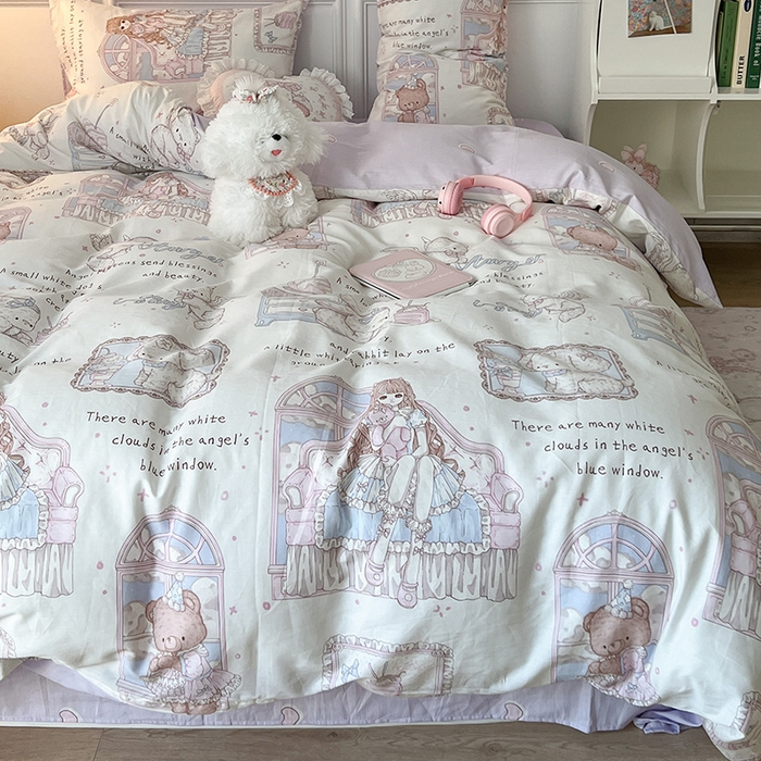 91家纺网 家纺一手货源 找家纺 （总）昔可 2024新款13070全棉四件套系列（第三批）