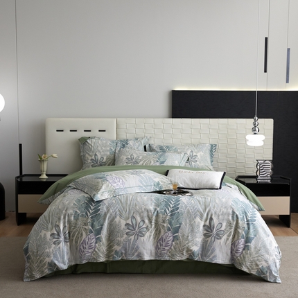 91家纺网 家纺一手货源 找家纺 （总）2025新款全棉加厚生态磨毛印花四件套-基础款