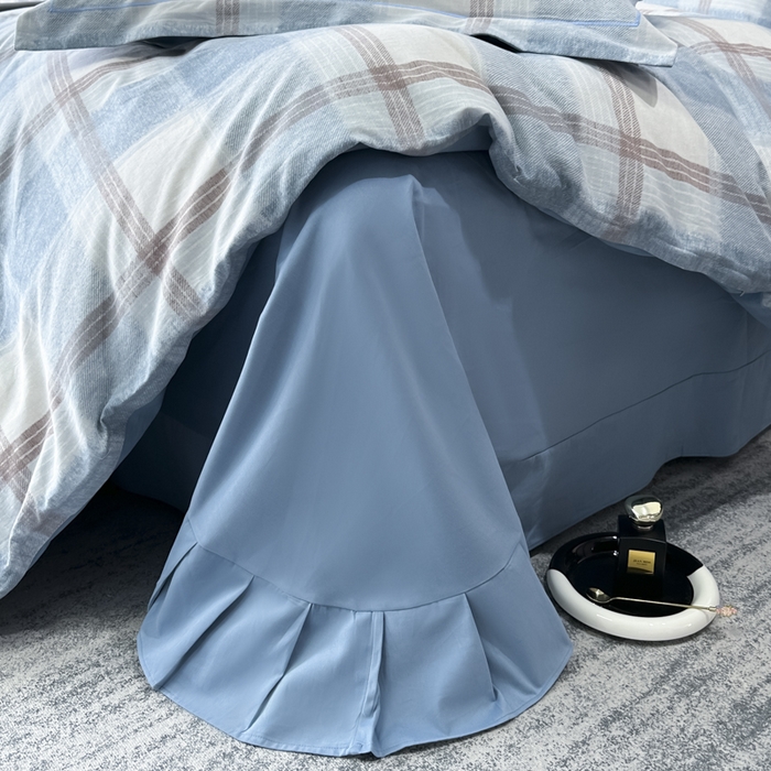 91家纺网 家纺一手货源 找家纺 2025新款全棉加厚生态磨毛印花四件套-基础款 宾利兰格