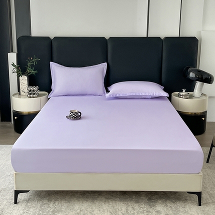 91家纺网 家纺一手货源 找家纺 （总）馨乐家纺 2025新款纯色舒适亲肤棉单床笠系列