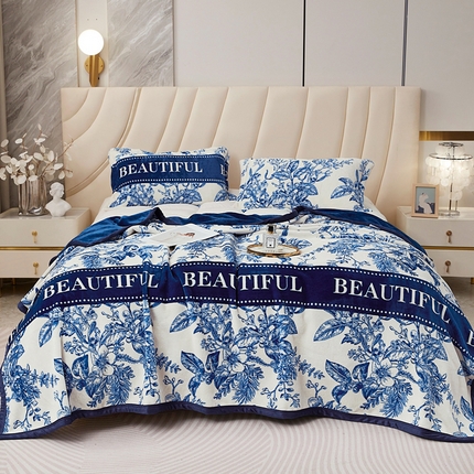 91家纺网 家纺一手货源 找家纺 （总）悦织湾家纺 2025新款高克重双面印花云毯毯子盖毯