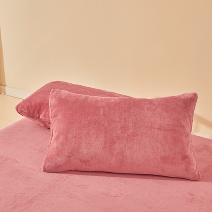 91家纺网 家纺一手货源 找家纺 （总）七仙女家纺 2025新款A类230g高克重牛奶绒单品枕套