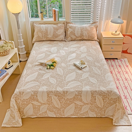 91家纺网 家纺一手货源 找家纺 （总）名兮 2024新款立体高克重加厚浮雕绒床单