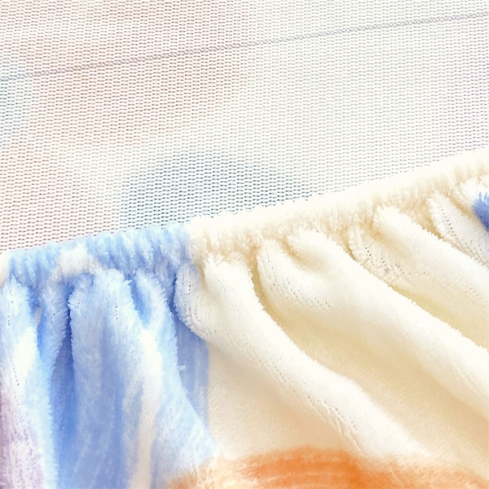 91家纺网 家纺一手货源 找家纺 凯儿家纺  2024新款加厚高克重印花系列单床笠 花香油彩