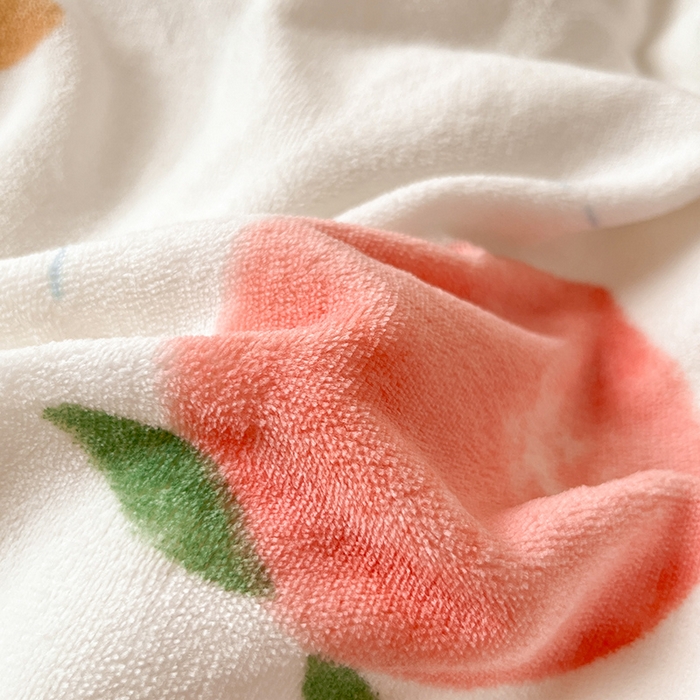 91家纺网 家纺一手货源 找家纺 2024新款200g加厚防静电牛奶绒小清新四件套 绒-蜜桃朵朵