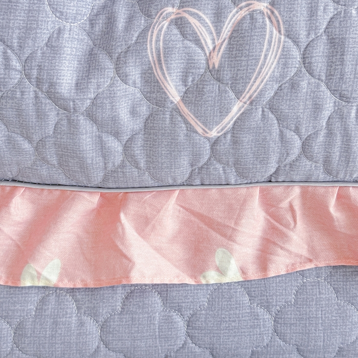 91家纺网 家纺一手货源 找家纺 （总）爱妮玖玖家纺 2024新款全棉印花夹棉被套